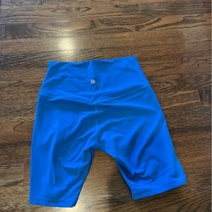 Lululemon Align Biker Shorts in Poolside size 6